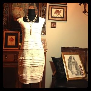 Beautiful white dress.