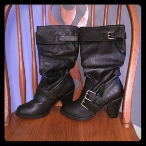 Black Heel Boots