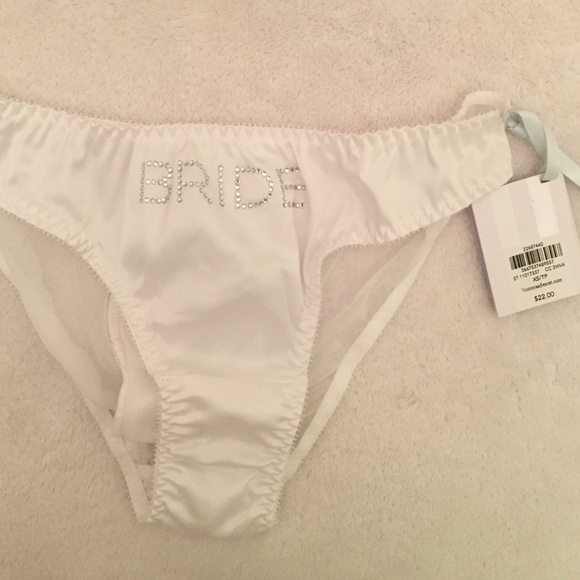 Victoria's Secret bridal panty!