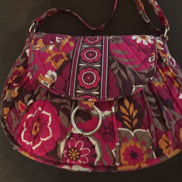 Vera Bradley Large Crossbody Satchel