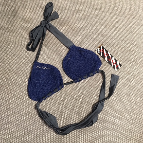 💟SOLD💟 Indah Saba Bikini Top - Size S - Slate