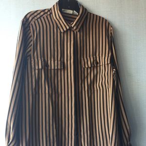 Alfred dunner button up blouse