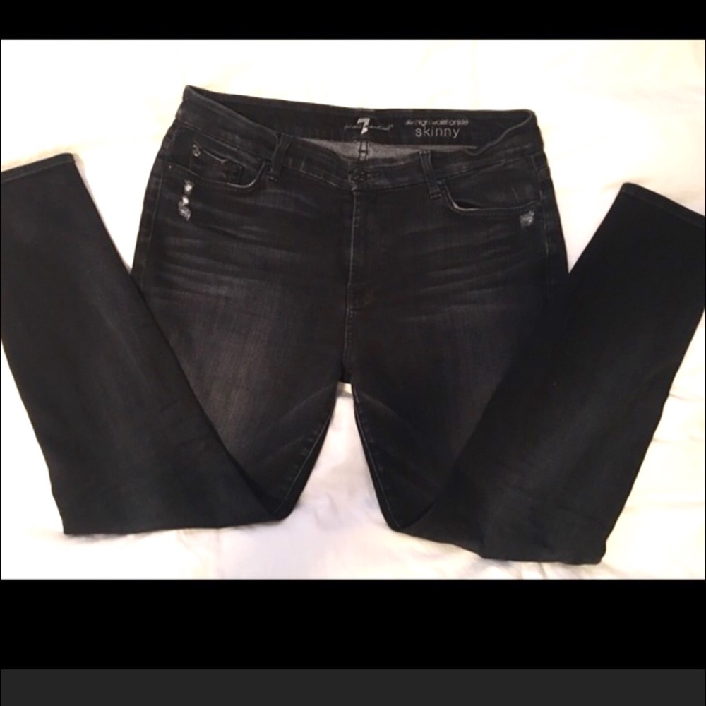 Seven for all man kind (high rise) reposh - Picture 3 of 4