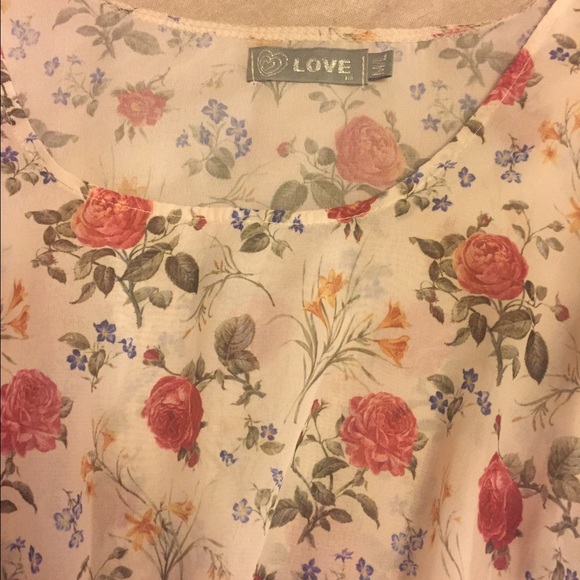 LF Love Hi-low floral dress - Picture 3 of 4