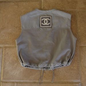 Chanel winter vest size 38
