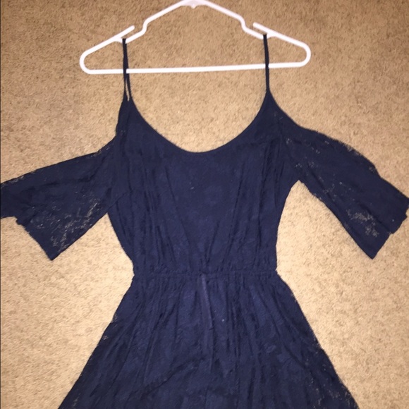 Navy lace dress - Picture 1 of 2