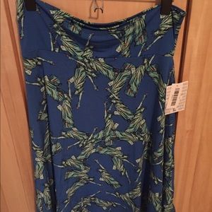 LuLaRoe Lady Liberty Azure