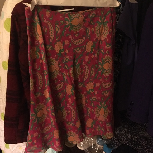 Ralph Lauren Women's Paisley Skirt