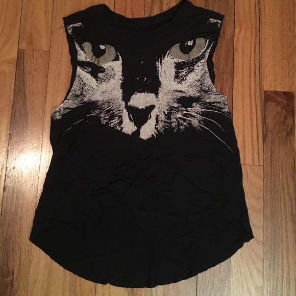All saints cat eye crop top
