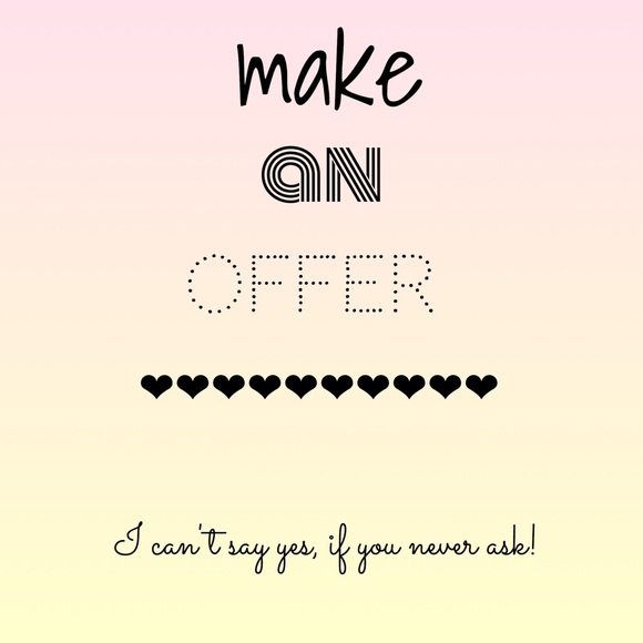 💕I love offers!💕