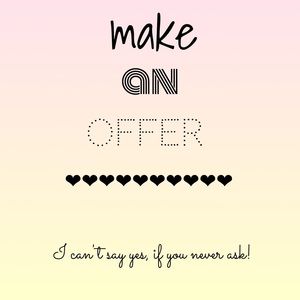 💕I love offers!💕