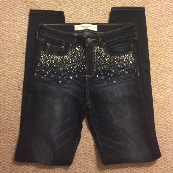 Abercrombie & Fitch high rise super skinny