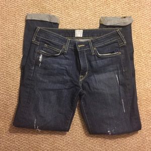 Rich & Skinny distressed boyfriend jeans