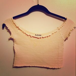 Free People crop tee