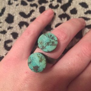 BNWT: kabamba jasper flat cabochon wrap ring