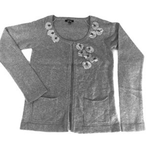 New APT. 9 Womens Cardigan sweater gray size S
