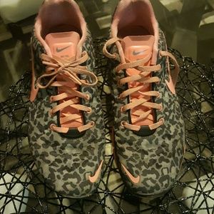 Leopard Nike Free Trainer size 9