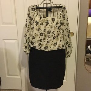 Floral print dress size 14