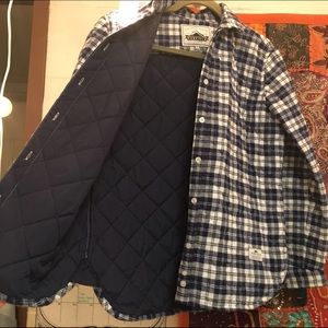 Penfield Lined Navy Plaid Flannel/Jacket