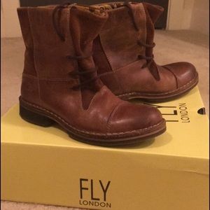 Brand new lace up boots