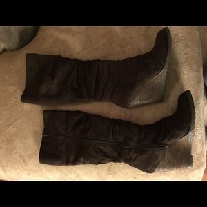 ⚡Sale⚡😃Knee highs brown suede boots