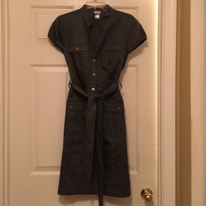 Cachy Gray shirt dress