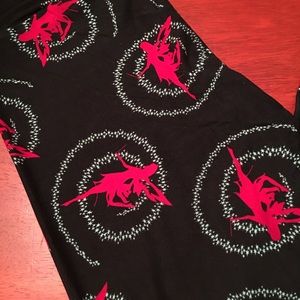 LuLaRoe Pants - Pink Fairy Tinkerbell Lularoe One Size Leggings OS LuLaRoe Pants - Pink Fairy Tinkerbell Lularoe One Size Leggings OS