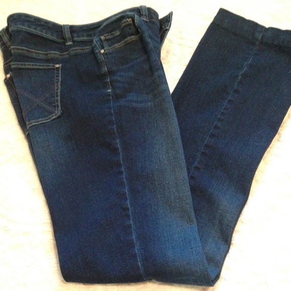 White House Black Market Boot Cut Jeans