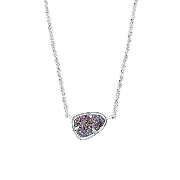 Kendra Scott Hayden necklace multi color drusy