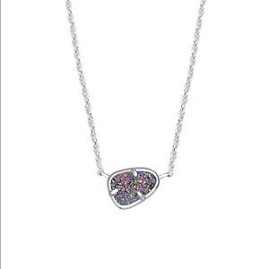 Kendra Scott Hayden necklace multi color drusy