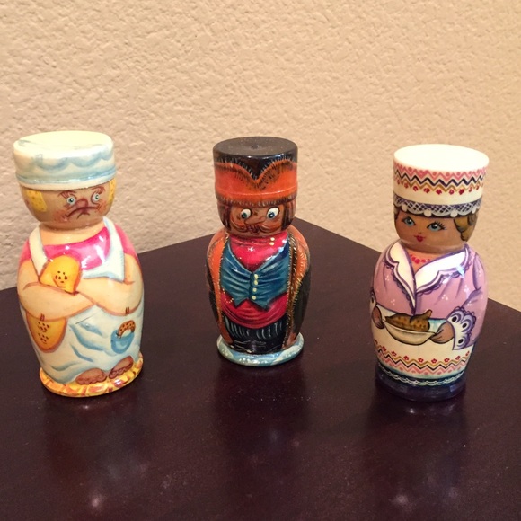 Whimsical wooden figurines😘