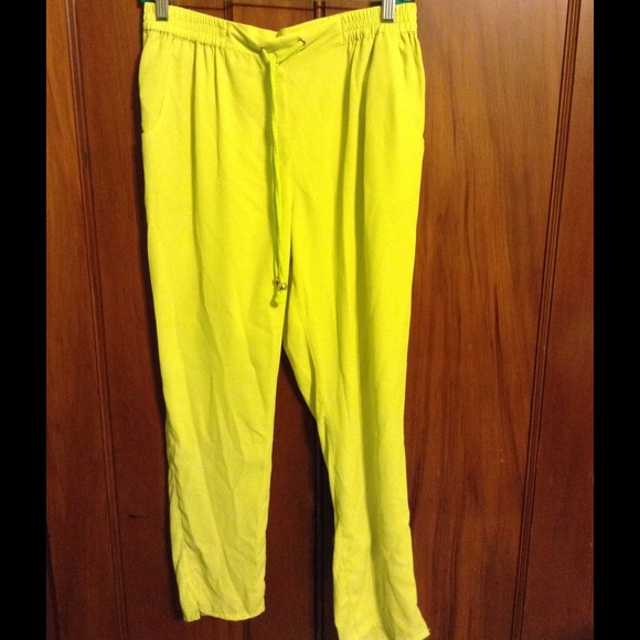 Bright Neon Color Pants by H&M