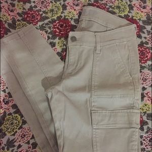 Khaki old pants