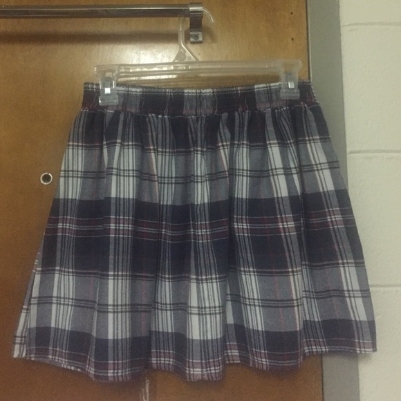 Wet Seal Plaid Skirt