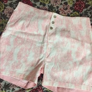 Pink shorts