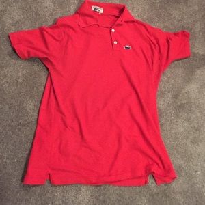 Vintage chemise Lacoste polo size XL
