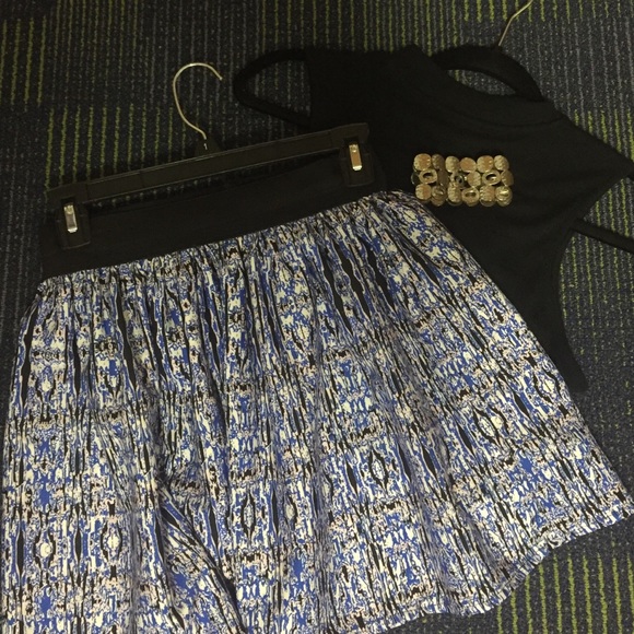 Patterned Charlotte Russe Skirt