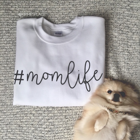 Mom life crew neck - Picture 2 of 2