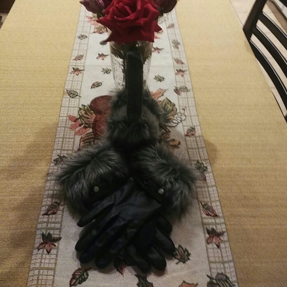 Winter gloves and Ear muffs set (Firm Price)