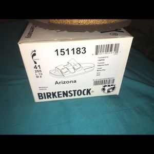 Mocca birkenstocks with cork footbed