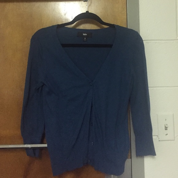 Blue Mossimo Cardigan