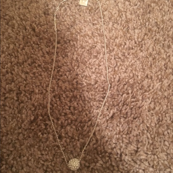 Anne Klein Crystal Cluster Necklace