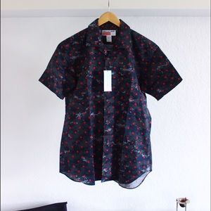 Supreme x Comme Des Garçon SHIRT Loop Collar Shirt