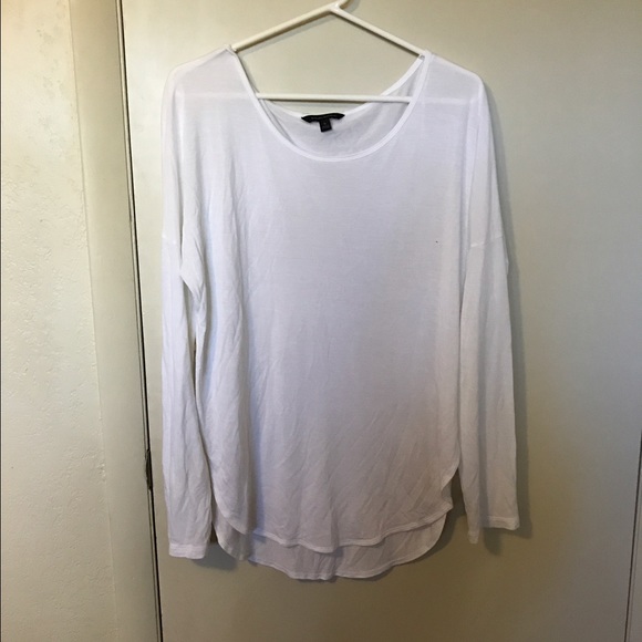 Long sleeve white shirt