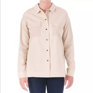 Elizabeth & James cotton/ silk blend casual jacket