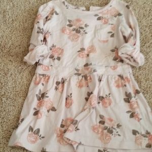 Old navy 3t dress pink roses