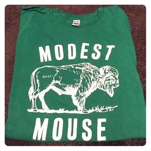 American Apparel "Modest Mouse" T shirt