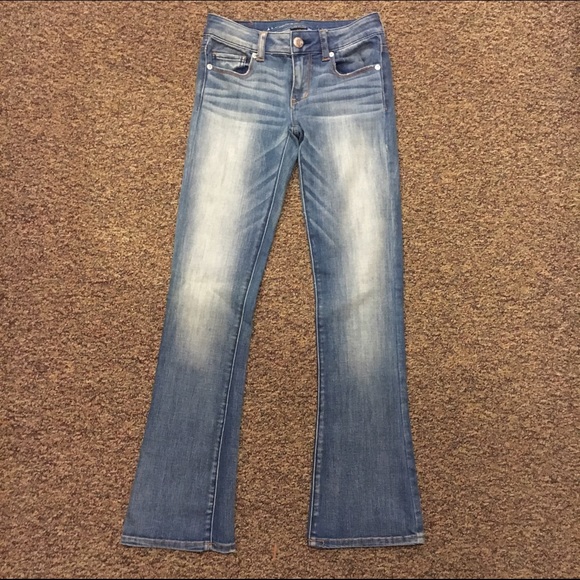 American Eagle Light Distressed Denim Jeans