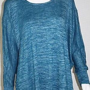NEW YORK & CO WOMENS PULLOVER OVERSIZED TOP