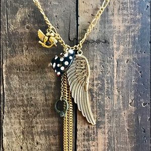 Betsey Johnson Charm Necklace